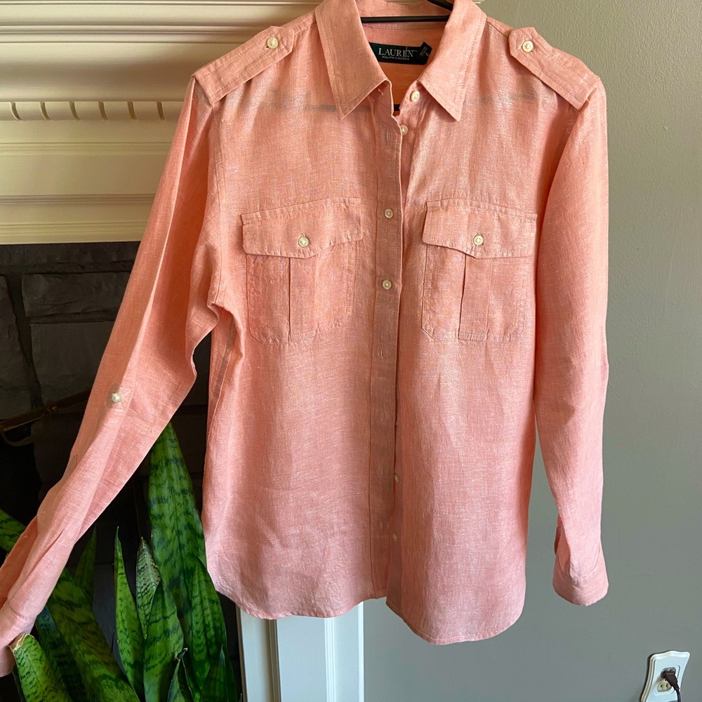 Ralph Lauren Salmon Oxford Shirt 🧡